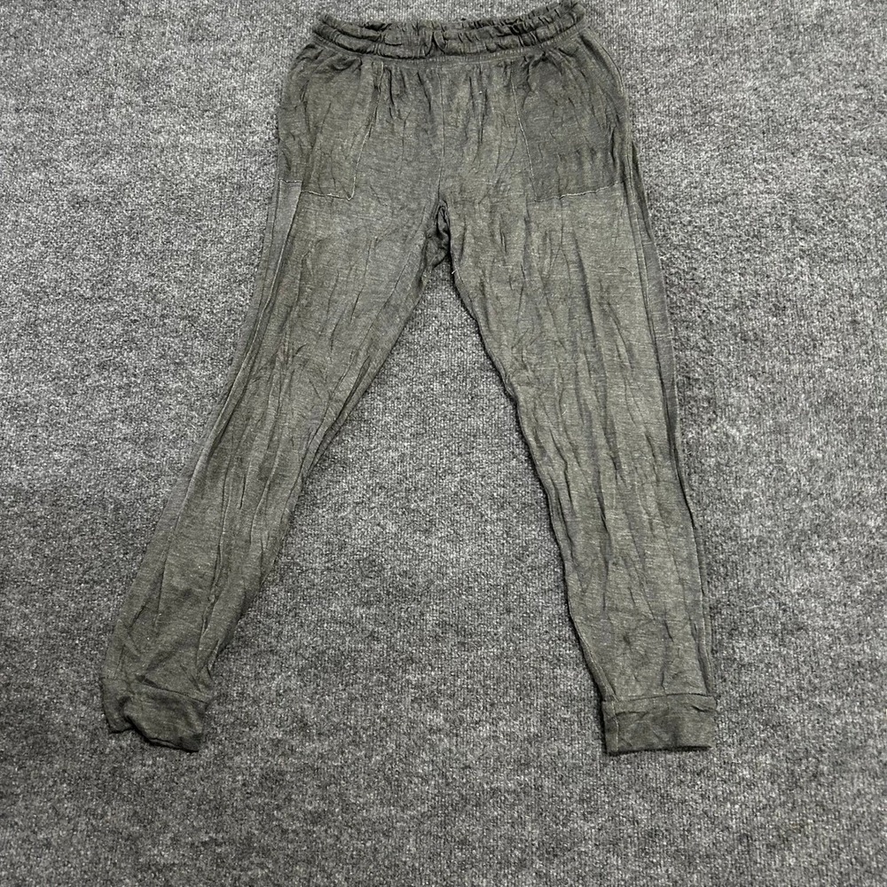 Unbranded Joggers Womens Size M Gray Elastic Waist Stretch Casual Lounge Pants